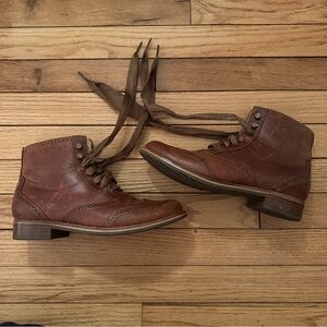 Sebago Claremont Leather Lace-Up Boots
